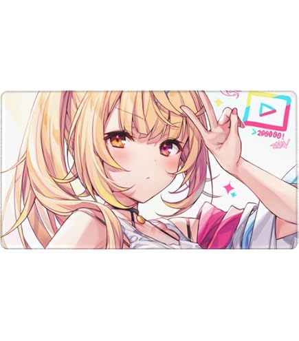 獅子堂あかり 藍沢エマ プレイマット ラバーマット ぶいすぽっ！ にじさんじ プレイマット】ぶいすぽっ！『藍沢エマ』プレイマット - 通販はカードラボ